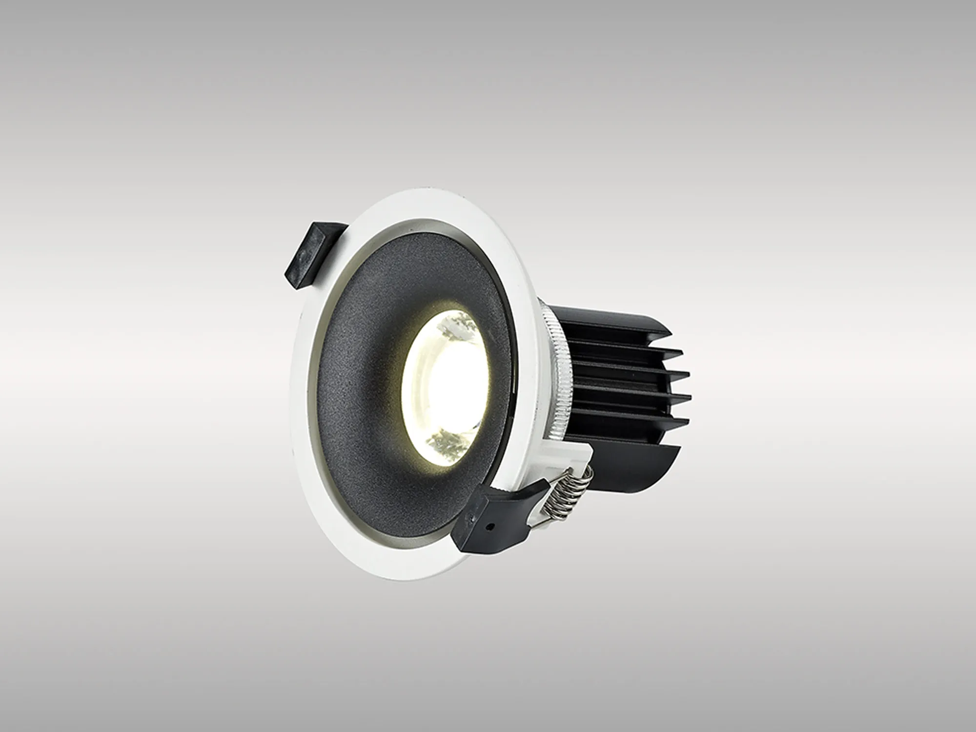 DM202026  Bolor 9 Tridonic Powered 9W 3000K 840lm 24° CRI>90 LED Engine White/Black Fixed Recessed Spotlight, IP20